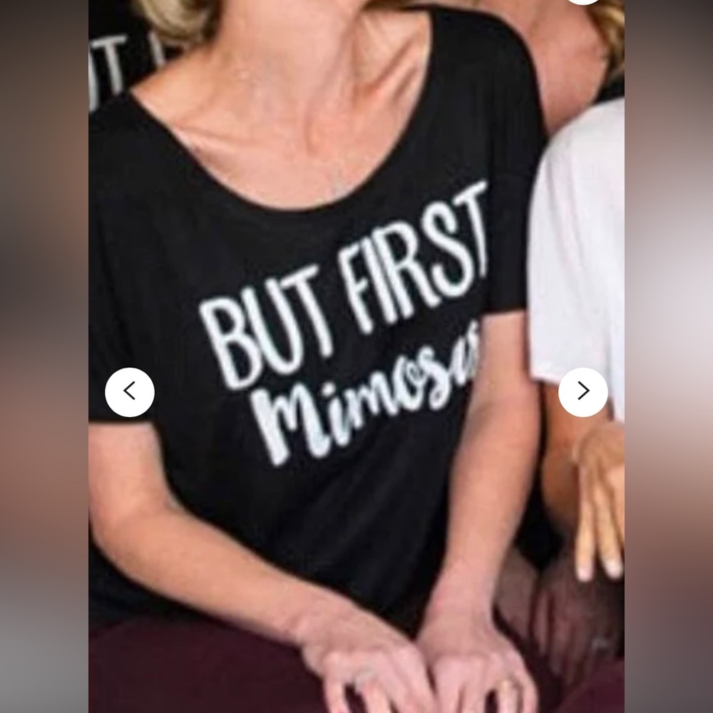 But first, mimosas shirt